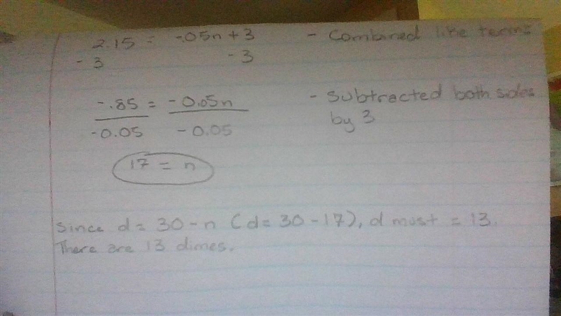 Directions; Write a system of equations for each of the descriptions below, and then-example-2