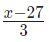 Which expression is the simplest form of 3(2x-4)-5(2+3)÷3 ?​-example-1