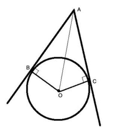 Segments AB and BC are both tangent to the circle shown above. What is the value of-example-2