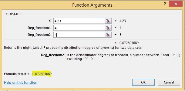 Use the given information to bound the p-value of the F statistic for a one-tailed-example-1