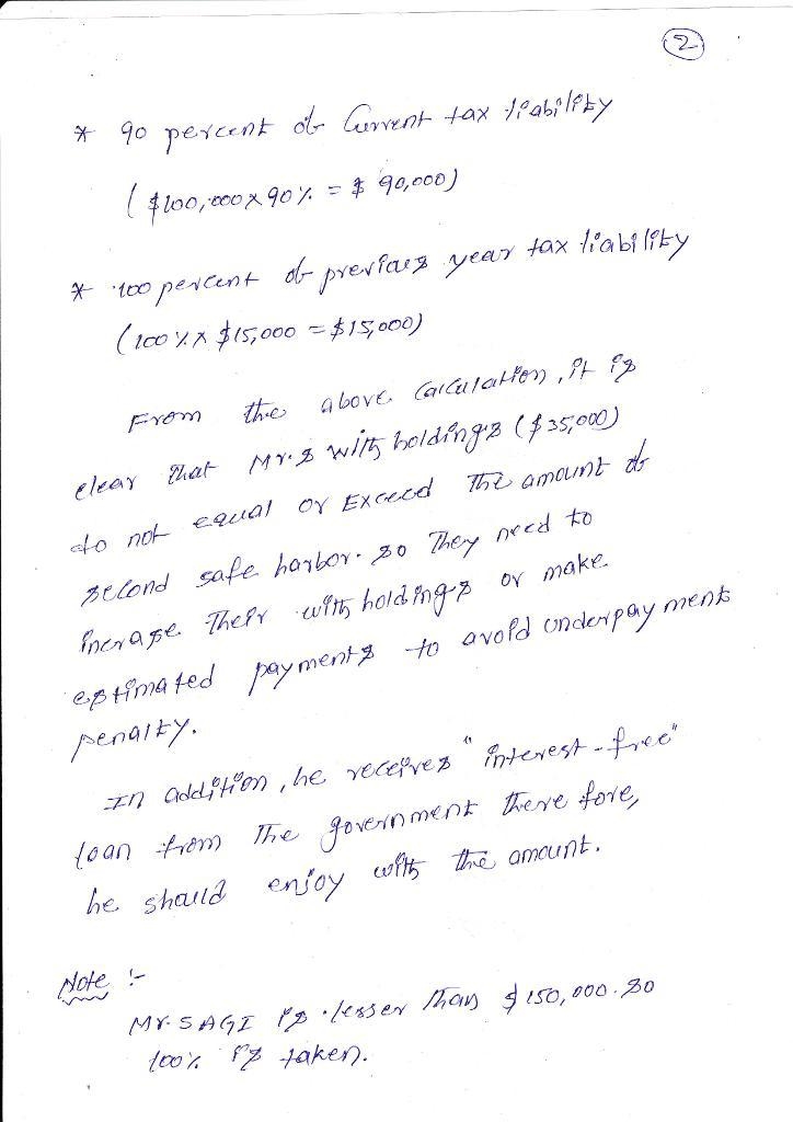 4. This year, Santhosh, a single taxpayer, estimates that his tax liability will be-example-2