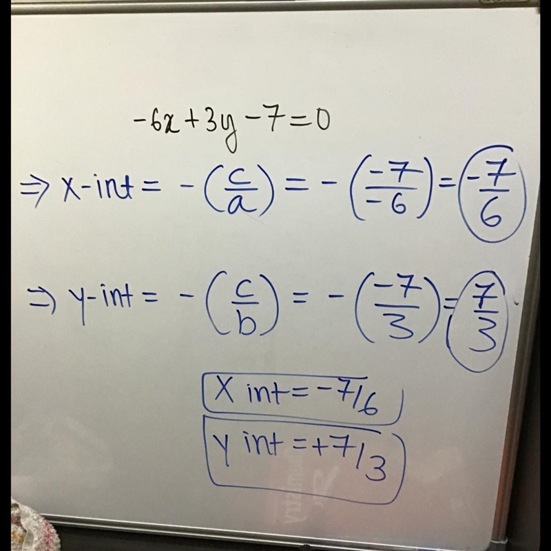 Determine both intercepts be sure of your answer-example-1