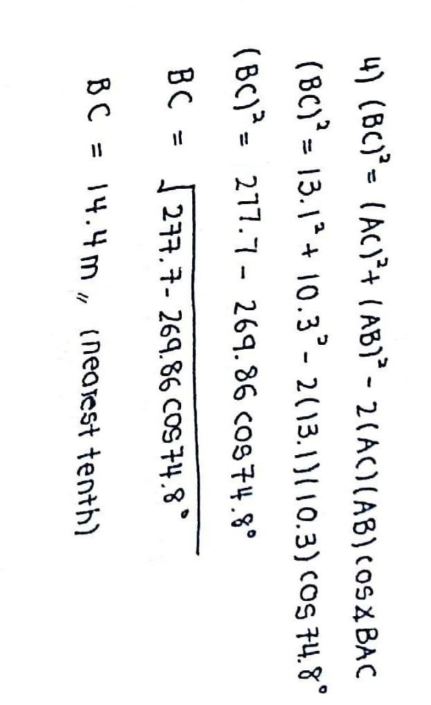 Find the missing side that's indicated. Round your answers to the nearest tenth. ​-example-4