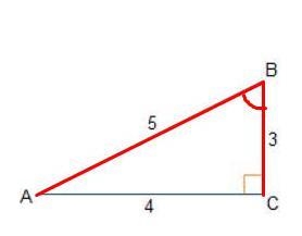 Triangle A B C is shown. Angle B C A is a right angle. The length of hypotenuse A-example-1