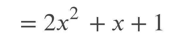 X +1 + 2x2 Standard form-example-1