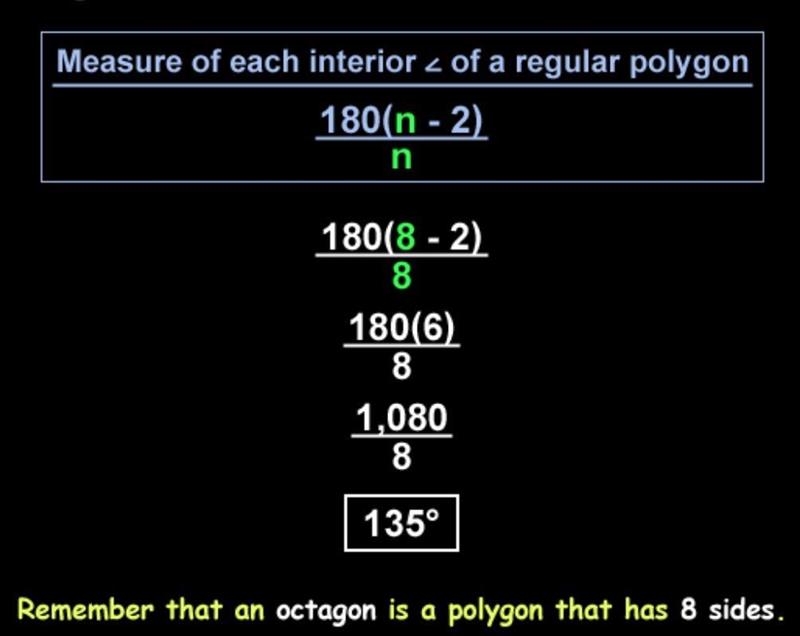 What is the measure of each interior angle of a regular octagon ?-example-1