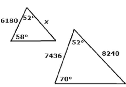 Two farmers each have triangular plots of land in the diagram below with approximate-example-1