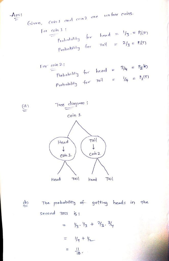 What is the covariance for the number of times a head appears for each coin? Suppose-example-1