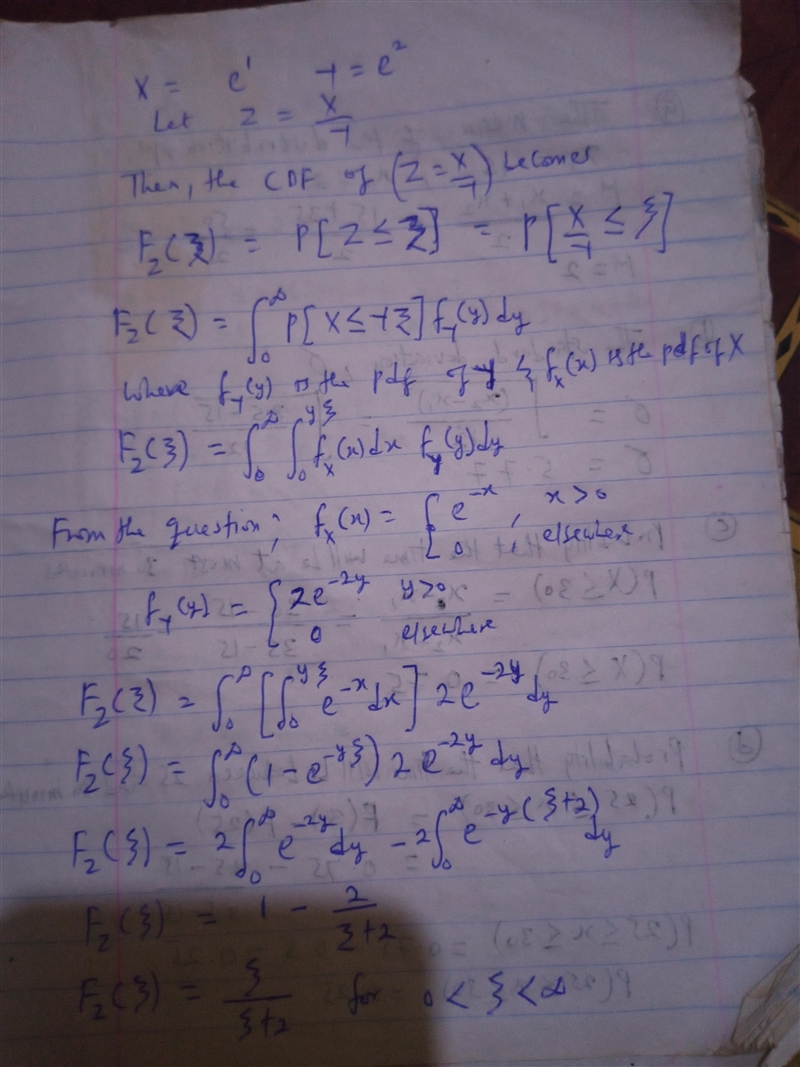 Two students, A and B, are working independently on homework (not necessarily for-example-1