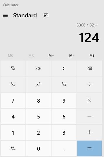 What is the quotient of 3,968 ÷ 32​-example-1