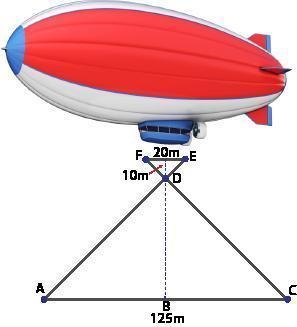 An aerial camera is suspended from a blimp and positioned at D. The camera needs to-example-1