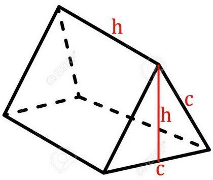 A right prism has a base that is an equilateral triangle. The height of the prism-example-1