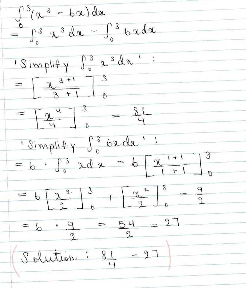 What kind of question will ask us to use this type of format to evaluate the integral-example-1