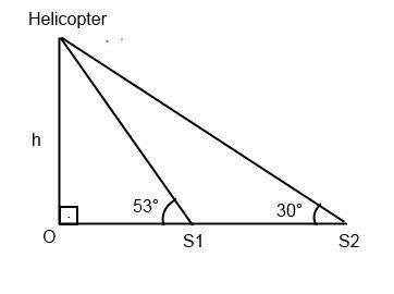 A pilot in an apache rescue helicopter, at an altitude of 1200 feet, spots his two-example-1