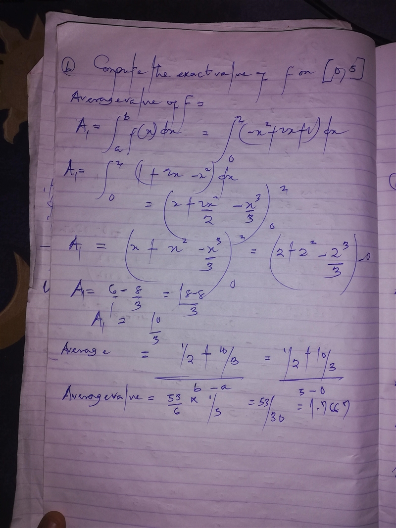 The fundamental theorem of Calculus A function f is given piecewise by the formula-example-2