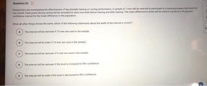 Researchers are investigating the effectiveness of leg-strength training on cycling-example-1