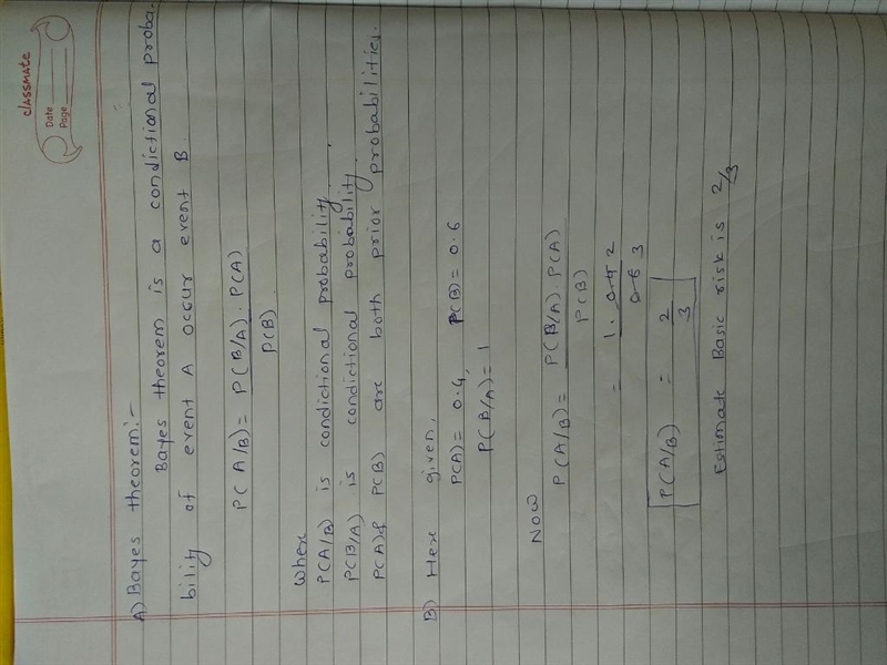 A probability distribution on the real line is a mixture of two classes +1 and−1 with-example-1