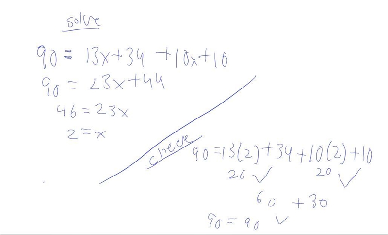 Plz help! In order for the parallelogram to be a rectangle, x = [? ]° 13x+349 10x-example-1