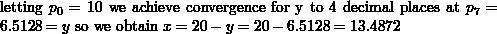 The sum of 2 numbers is 20. If we add to each number its square root, the product-example-3