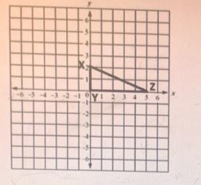 Triangle XYZ is dilated by a factor of 3 with the center of dilation at the origin-example-1