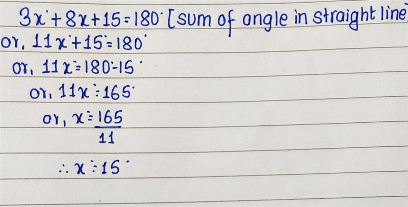 What’s the value of x? Answer fast please-example-1