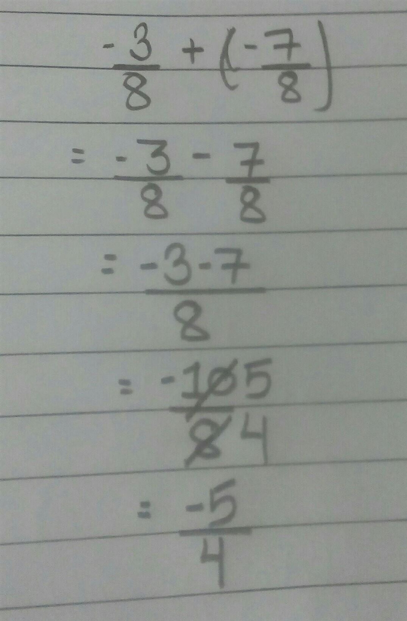 -3/8+(-7/8) how solve-example-1