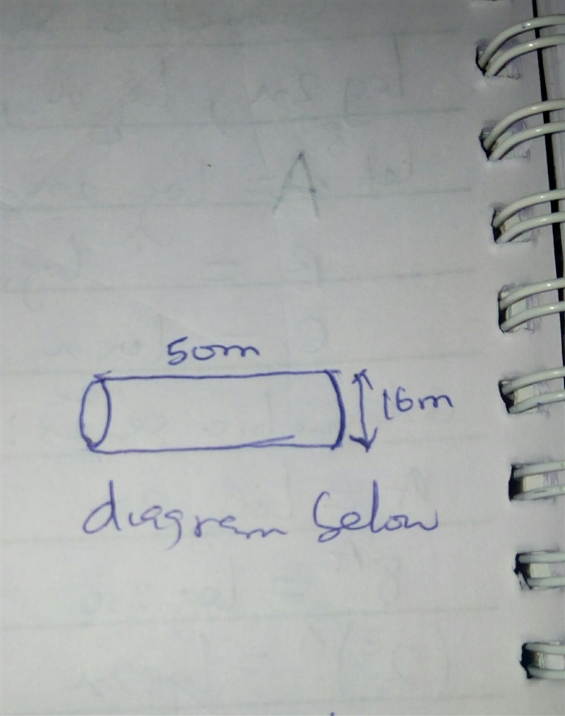 Which cylinders have the same volume as the cylinder below? Check all that apply. 32 m-example-2