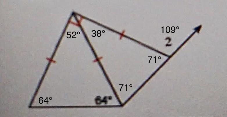 Find the value of x. m<2= x + 119 ​-example-1