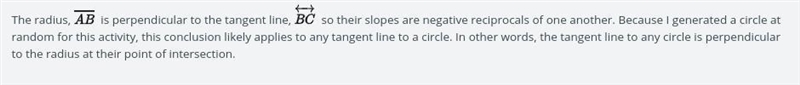 Based on your work in Question 1 through 3, what is the relationship between the radius-example-1