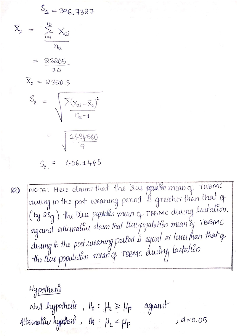 The following data on total body bone mineral content (TBBMC) (g) for a sample both-example-2