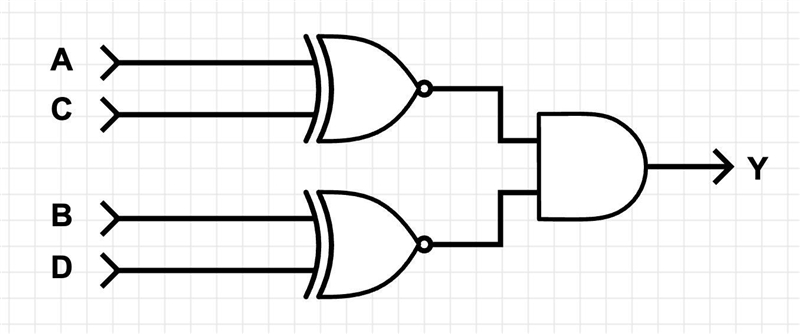 Design a Boolean circuit that verifies whether a given integer 0 ≤ x < 16 is divisible-example-2