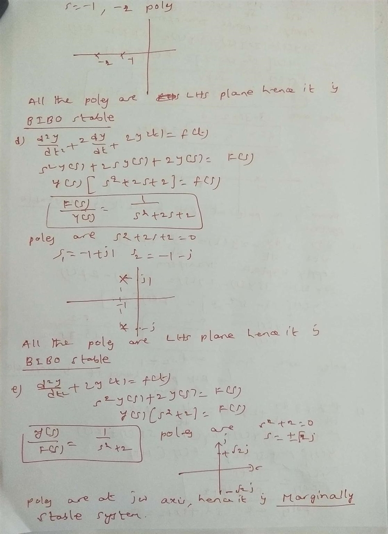 Determine whether each of the following LTIC systems is i) BIBO stable, ii) asymptotically-example-2