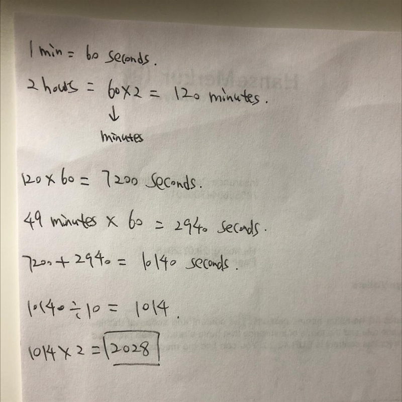 How much money would I make if I made $2 every 10 seconds for 2 hours and 49 minutes-example-1