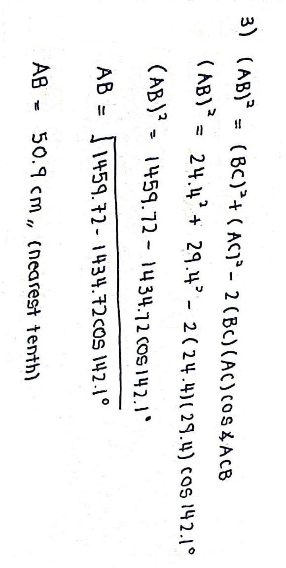 Find the missing side that's indicated. Round your answers to the nearest tenth. ​-example-3