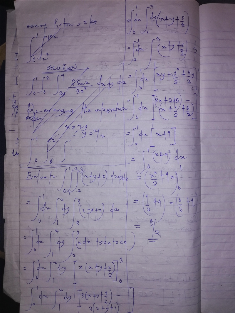 Evaluate the integral by changing the order of integration in an appropriate way. Integral-example-1