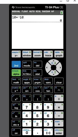 Find the sum of 10 and -10.-example-1