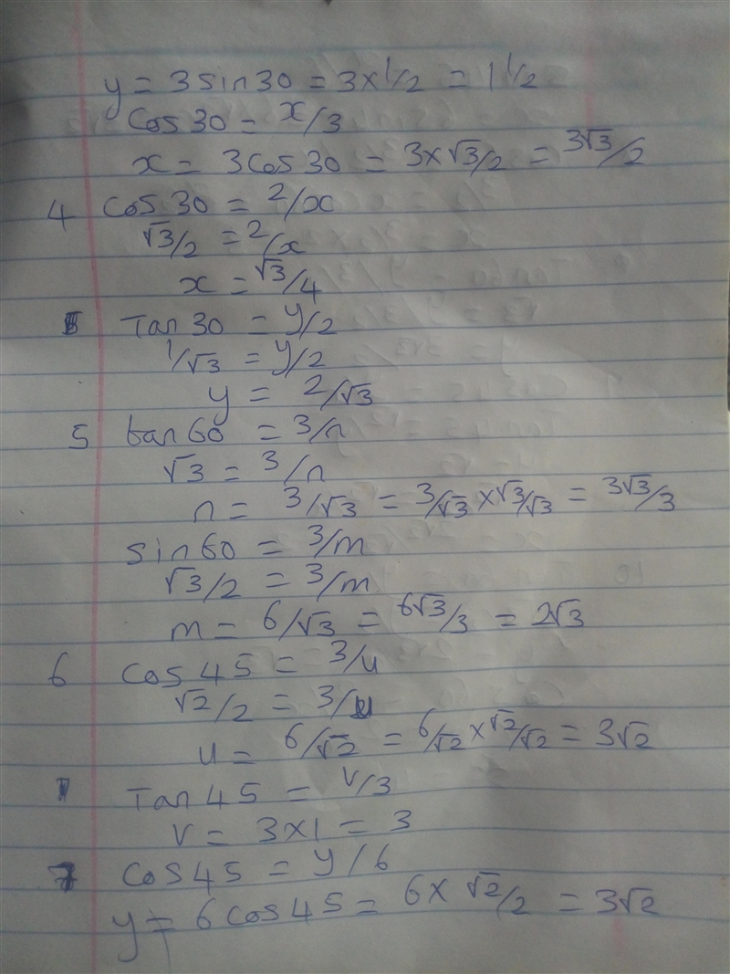 Special right triangles find the missing side lengths. Leave your answers as radicals-example-2