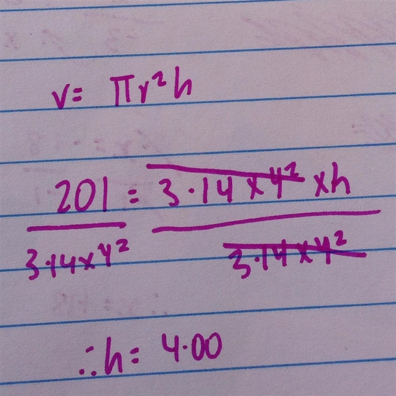 Find height of this cylinder-example-1