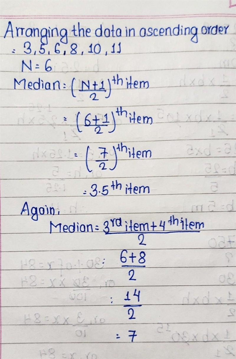 What is the MEDIAN of this data?-example-1