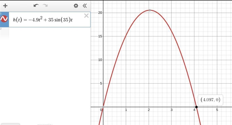 I NEED HELP PLEASE, THANKS! :) A projectile is fired from ground level with an initial-example-1