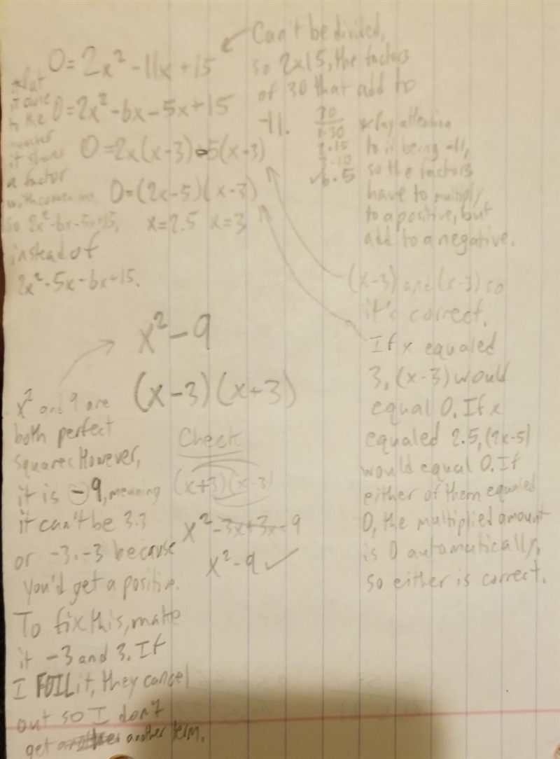 Factoring trinomials and difference of squares. I need to understand the steps.-example-2