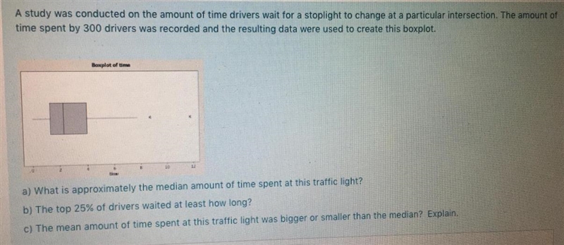 A study was conducted on the amount of time drivers wait for a stoplight to change-example-1