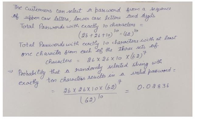 An online vendor requires that customers select a password that is a sequence of upper-example-1