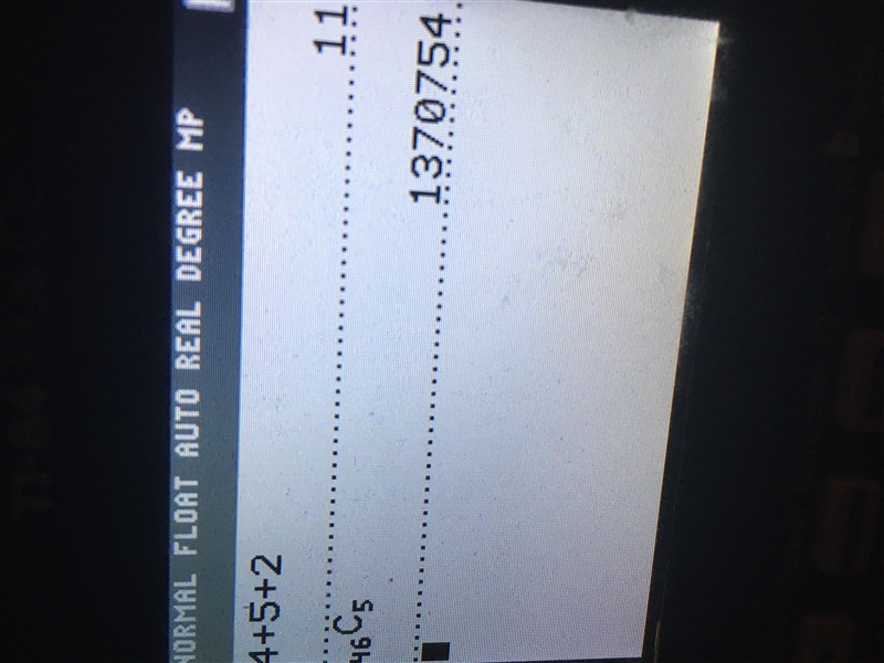 How many different simple random samples of size 5 cab be obtained from a population-example-1