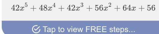 Multiply (6x^3+8)(7x^2+8x+7)-example-1