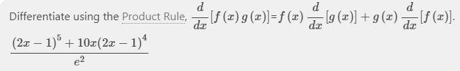 E^-2x×(2x – 1)^5 how to derive this plz help​-example-1