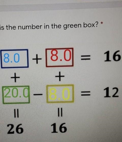 What's the number in the green box​-example-1