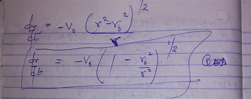 Consider the motion of a free particle, of mass m, described in polar coordinates-example-2