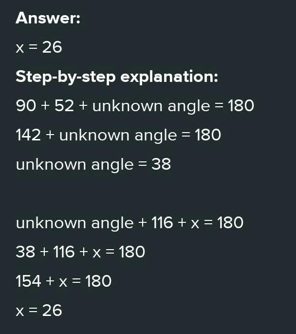 ANGLES IN TRIANGLES WORKSHEET-example-1