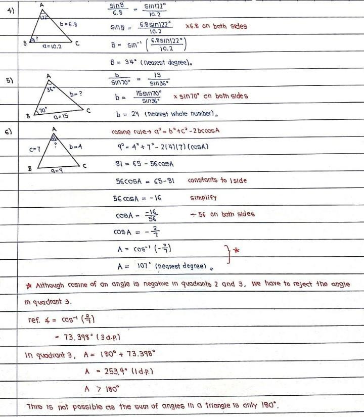 4. Given a = 10.2, A = 122 degrees, and b = 6.8, use the Law of Sines to solve for-example-1